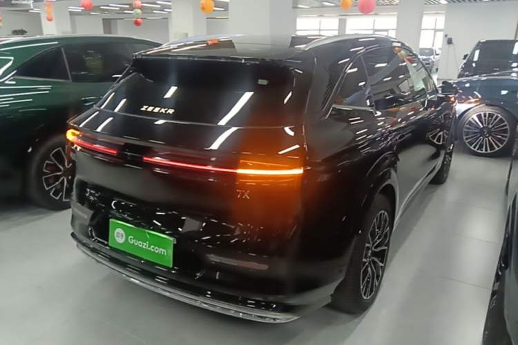 Used Zeekr 7X 2025 75 kWh Rear-Wheel Drive Intelligent Driving Version Rear Right 45 Deg
