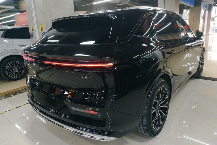 Used Zeekr 7X 2025 100kWh Long-Range All-Wheel Drive Intelligent Driving Version Rear Right 45 Deg