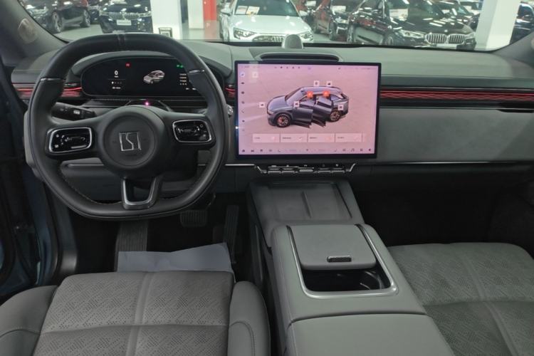 Used Zeekr 7X 2025 75 kWh Rear-Wheel Drive Intelligent Driving Version Center Console