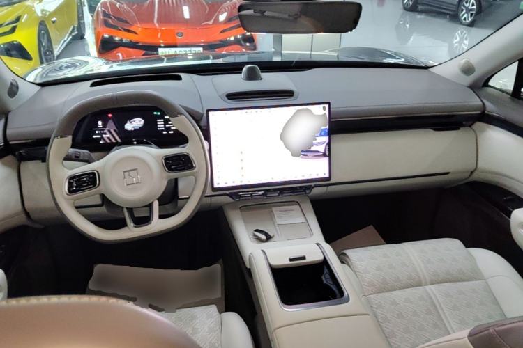 Used Zeekr 7X 2025 100kWh Long-Range All-Wheel Drive Intelligent Driving Version Center Console