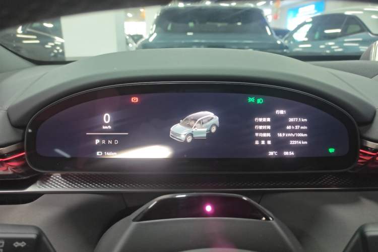 Used Zeekr 7X 2025 75 kWh Rear-Wheel Drive Intelligent Driving Version Instrument Cluster