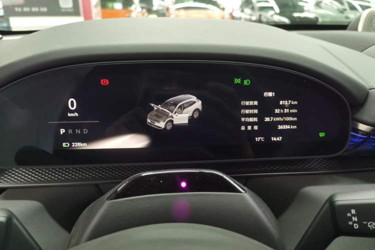 Used Zeekr 7X 2025 75 kWh Rear-Wheel Drive Intelligent Driving Version Instrument Cluster