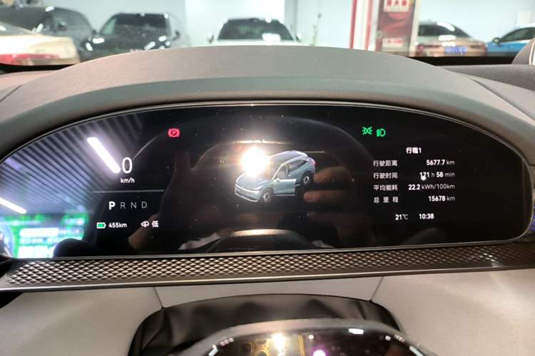 Used Zeekr 7X 2025 100kWh Long-Range All-Wheel Drive Intelligent Driving Version Instrument Cluster