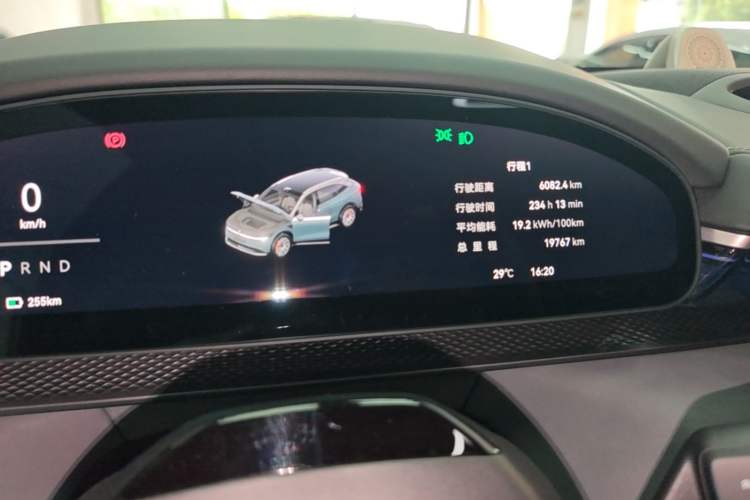 Used Zeekr 7X 2025 75 kWh Rear-Wheel Drive Intelligent Driving Version Instrument Cluster