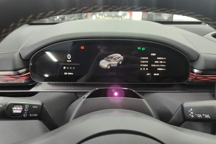 Used Zeekr 7X 2025 75 kWh Rear-Wheel Drive Intelligent Driving Version Instrument Cluster