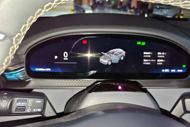 Used Zeekr 7X 2025 75 kWh Rear-Wheel Drive Intelligent Driving Version Instrument Cluster