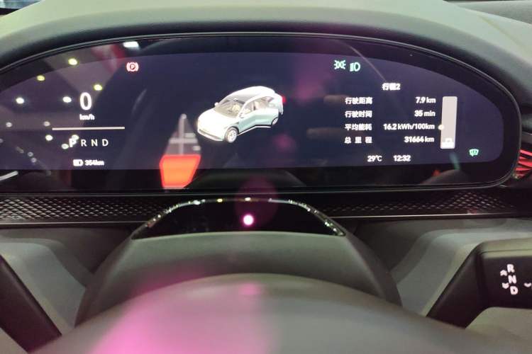 Used Zeekr 7X 2025 75 kWh Rear-Wheel Drive Intelligent Driving Version Instrument Cluster