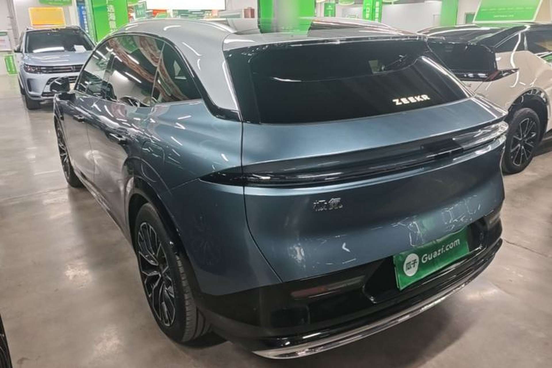Used Zeekr 7X 2025 100kWh Long-Range All-Wheel Drive Intelligent Driving Version Rear Left 45 Deg
