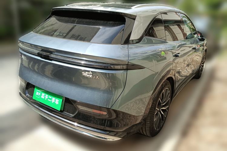 Used Zeekr 7X 2025 100kWh Long-Range All-Wheel Drive Intelligent Driving Version Rear Right 45 Deg
