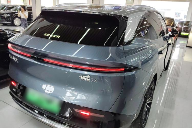 Used Zeekr 7X 2025 100kWh Long-Range All-Wheel Drive Intelligent Driving Version Rear Right 45 Deg