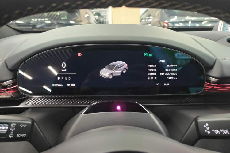 Used Zeekr 7X 2025 100kWh Long-Range All-Wheel Drive Intelligent Driving Version Instrument Cluster