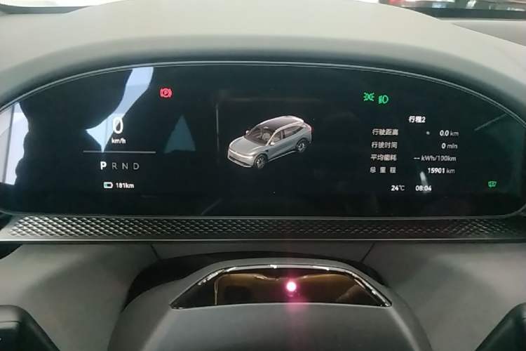 Used Zeekr 7X 2025 100 kWh Long-Range Rear-Wheel Drive with Intelligent Driving Features Instrument Cluster