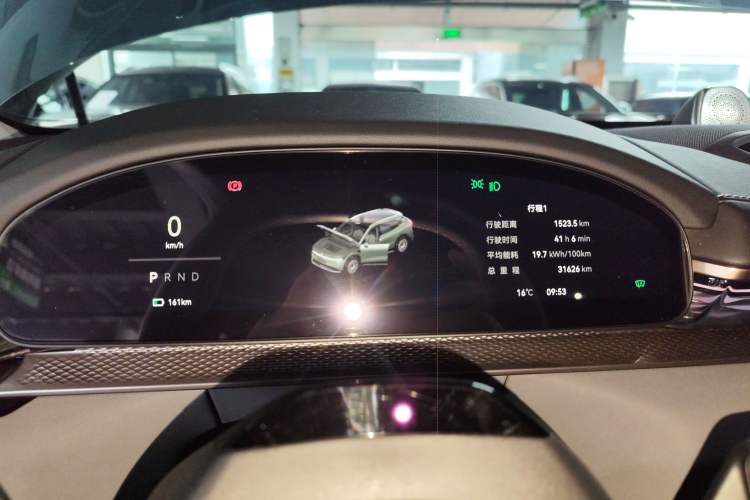 Used Zeekr 7X 2025 75 kWh Rear-Wheel Drive Intelligent Driving Version Instrument Cluster