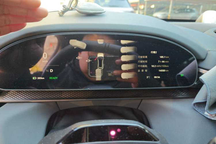 Used Zeekr 7X 2025 75 kWh Rear-Wheel Drive Intelligent Driving Version Instrument Cluster