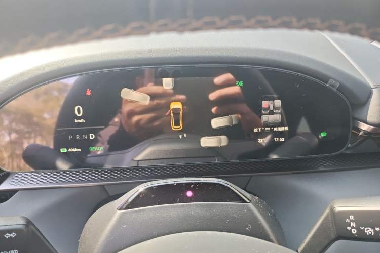 Used Zeekr 7X 2025 75 kWh Rear-Wheel Drive Intelligent Driving Version Instrument Cluster