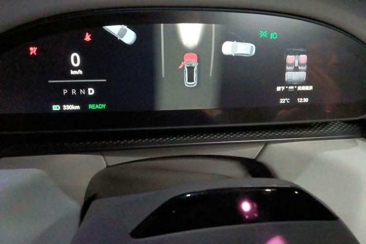 Used Zeekr 7X 2025 75 kWh Rear-Wheel Drive Intelligent Driving Version Instrument Cluster