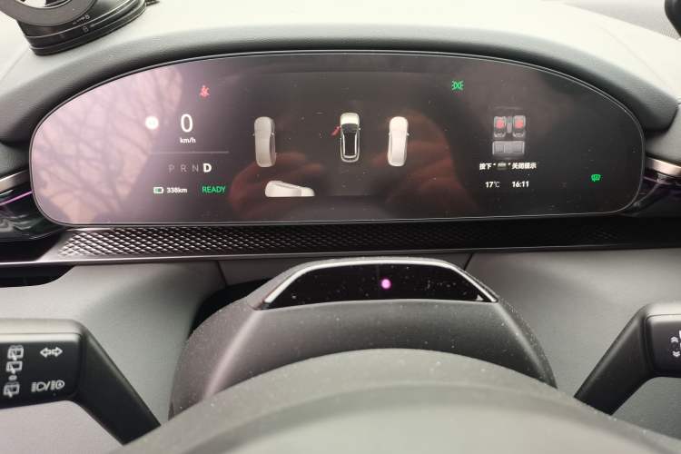 Used Zeekr 7X 2025 100 kWh Long-Range Rear-Wheel Drive with Intelligent Driving Features Instrument Cluster