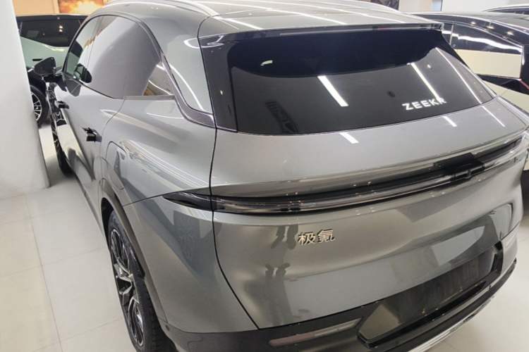 Used Zeekr 7X 2025 100kWh Long-Range All-Wheel Drive Intelligent Driving Version Rear Left 45 Deg