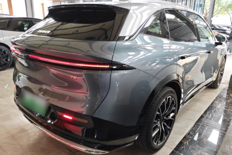 Used Zeekr 7X 2025 100kWh Long-Range All-Wheel Drive Intelligent Driving Version Rear Right 45 Deg