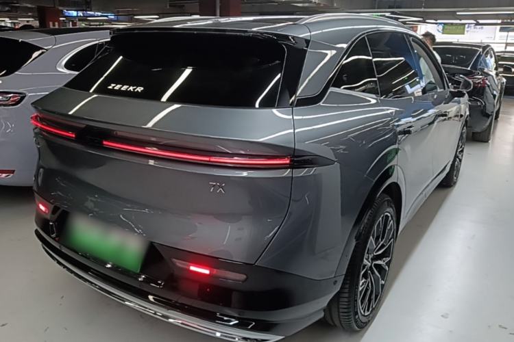 Used Zeekr 7X 2025 100kWh Long-Range All-Wheel Drive Intelligent Driving Version Rear Right 45 Deg