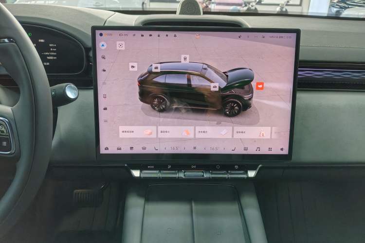 Used Zeekr 7X 2025 75 kWh Rear-Wheel Drive Intelligent Driving Version Audio And AC Panel