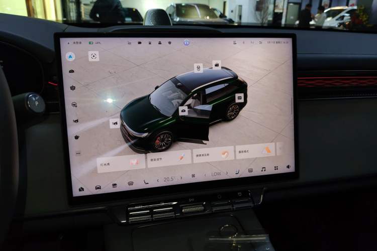 Used Zeekr 7X 2025 100kWh Long-Range All-Wheel Drive Intelligent Driving Version Audio And AC Panel
