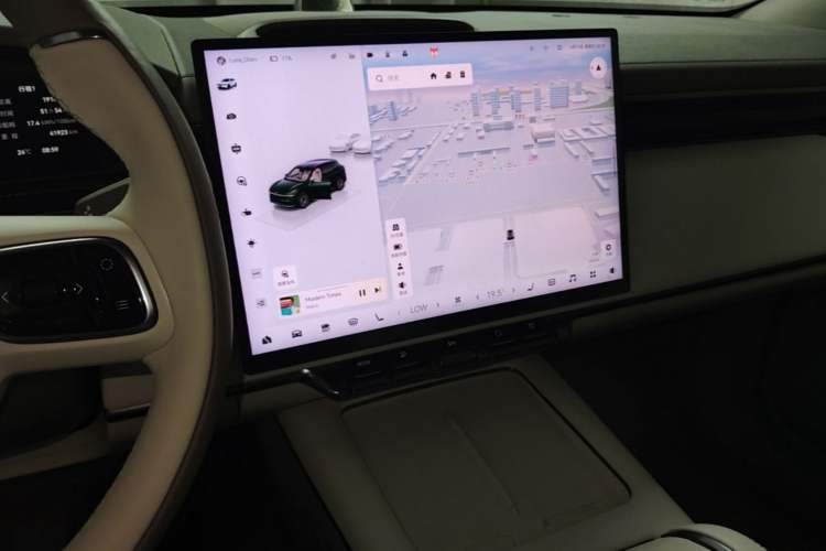 Used Zeekr 7X 2025 75 kWh Rear-Wheel Drive Intelligent Driving Version Audio And AC Panel