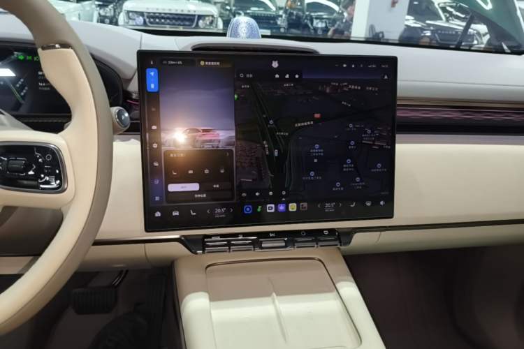 Used Zeekr 7X 2025 75 kWh Rear-Wheel Drive Intelligent Driving Version Audio And AC Panel