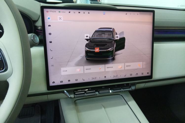 Used Zeekr 7X 2025 100kWh Long-Range All-Wheel Drive Intelligent Driving Version Audio And AC Panel