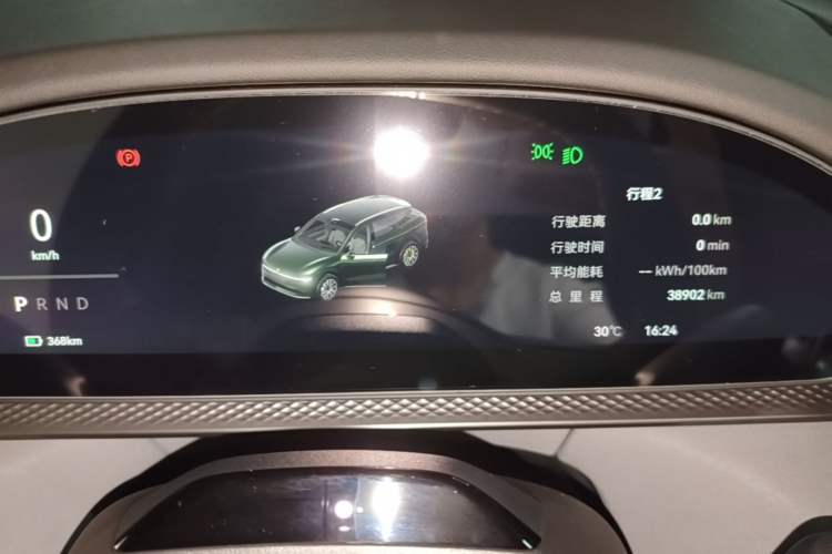 Used Zeekr 7X 2025 100 kWh Long-Range Rear-Wheel Drive with Intelligent Driving Features Instrument Cluster