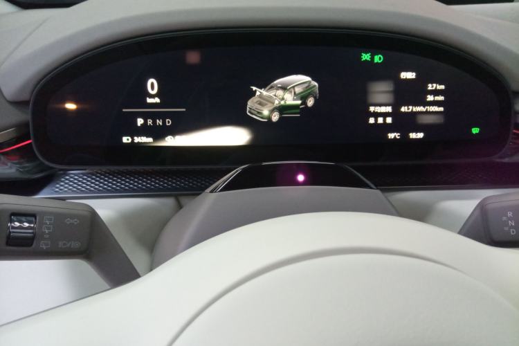Used Zeekr 7X 2025 100kWh Long-Range All-Wheel Drive Intelligent Driving Version Instrument Cluster