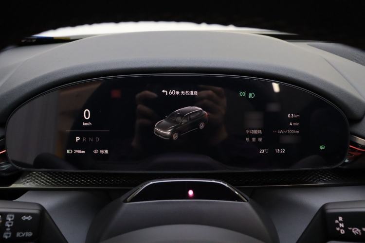 Used Zeekr 7X 2025 100kWh Long-Range All-Wheel Drive Intelligent Driving Version Instrument Cluster