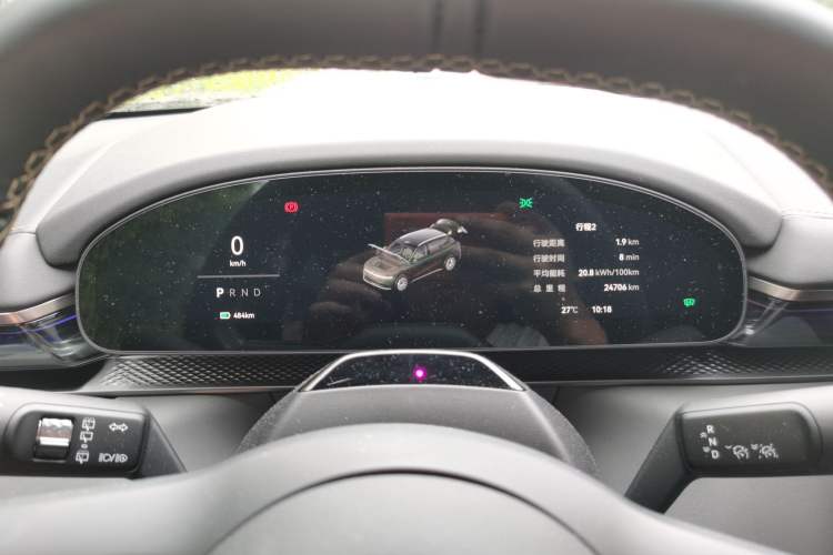 Used Zeekr 7X 2025 75 kWh Rear-Wheel Drive Intelligent Driving Version Instrument Cluster