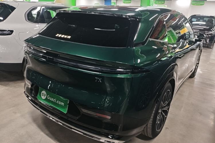 Used Zeekr 7X 2025 100kWh Long-Range All-Wheel Drive Intelligent Driving Version Rear Right 45 Deg