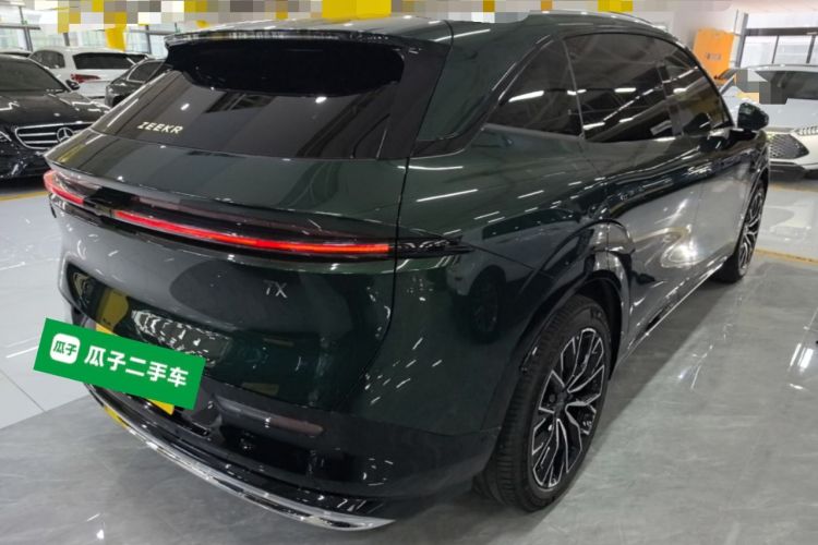 Used Zeekr 7X 2025 100kWh Long-Range All-Wheel Drive Intelligent Driving Version Rear Right 45 Deg