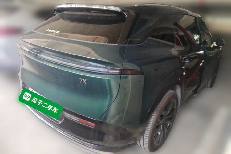Used Zeekr 7X 2025 100kWh Long-Range All-Wheel Drive Intelligent Driving Version Rear Right 45 Deg