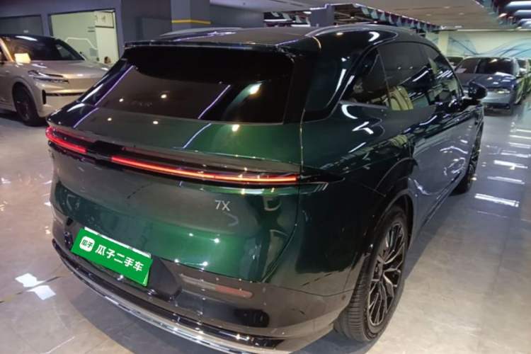Used Zeekr 7X 2025 100kWh Long-Range All-Wheel Drive Intelligent Driving Version Rear Right 45 Deg