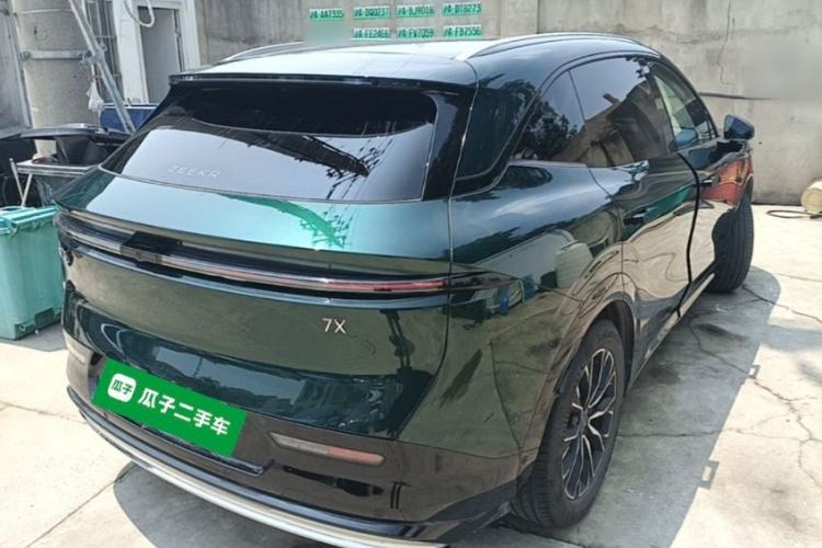Used Zeekr 7X 2025 75 kWh Rear-Wheel Drive Intelligent Driving Version Rear Right 45 Deg