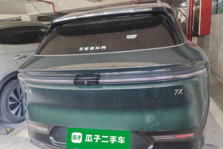 Used Zeekr 7X 2025 100kWh Long-Range All-Wheel Drive Intelligent Driving Version Rear