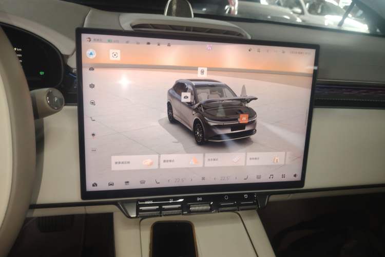 Used Zeekr 7X 2025 75 kWh Rear-Wheel Drive Intelligent Driving Version Audio And AC Panel
