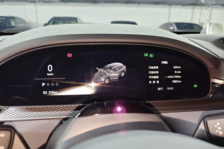 Used Zeekr 7X 2025 75 kWh Rear-Wheel Drive Intelligent Driving Version Instrument Cluster