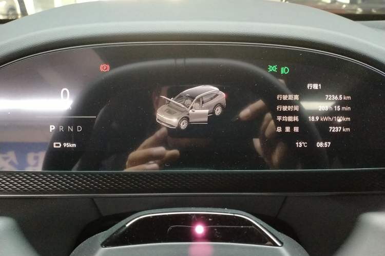 Used Zeekr 7X 2025 75 kWh Rear-Wheel Drive Intelligent Driving Version Instrument Cluster