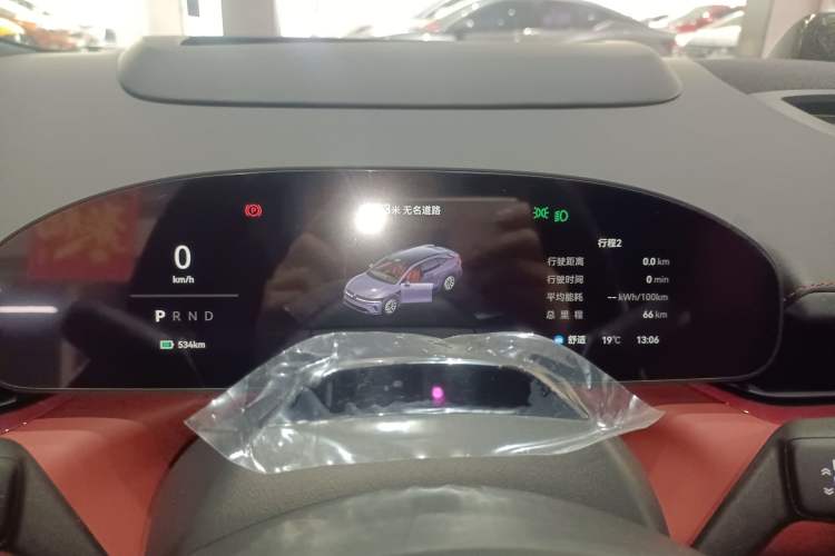 Used Zeekr 7X 2025 75 kWh Rear-Wheel Drive Intelligent Driving Version Instrument Cluster