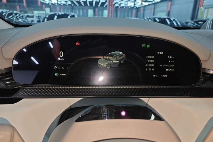 Used Zeekr 7X 2025 75 kWh Rear-Wheel Drive Intelligent Driving Version Instrument Cluster