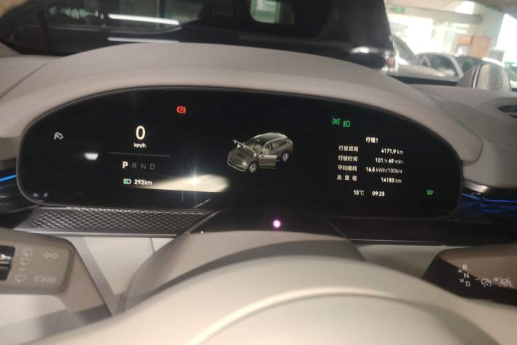 Used Zeekr 7X 2025 75 kWh Rear-Wheel Drive Intelligent Driving Version Instrument Cluster