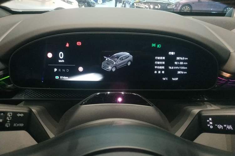 Used Zeekr 7X 2025 75 kWh Rear-Wheel Drive Intelligent Driving Version Instrument Cluster