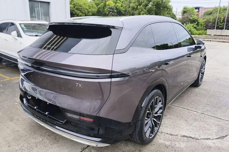Used Zeekr 7X 2025 100 kWh Long-Range Rear-Wheel Drive with Intelligent Driving Features Rear Right 45 Deg