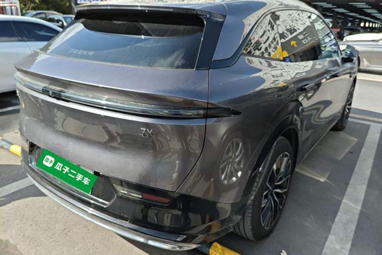 Used Zeekr 7X 2025 75 kWh Rear-Wheel Drive Intelligent Driving Version Rear Right 45 Deg
