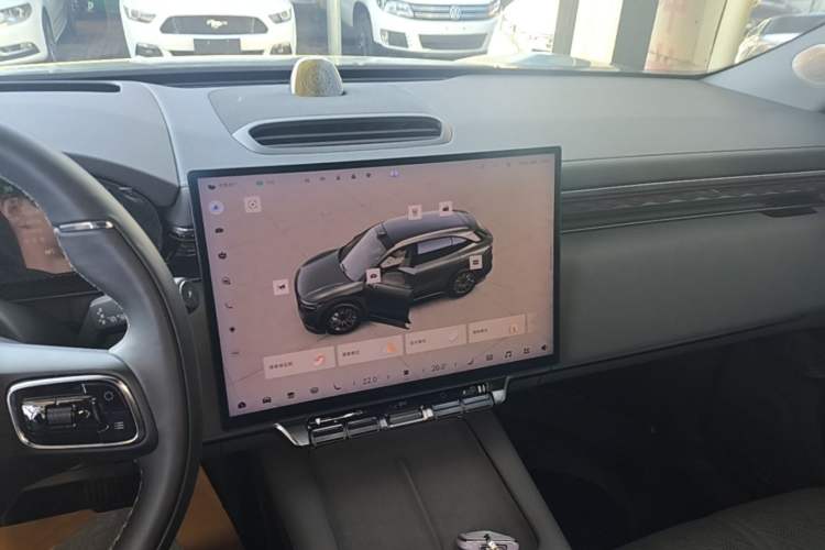 Used Zeekr 7X 2025 75 kWh Rear-Wheel Drive Intelligent Driving Version Audio And AC Panel