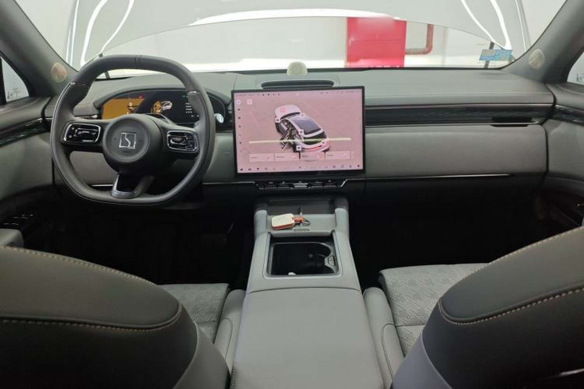 Used Zeekr 7X 2025 100kWh Long-Range All-Wheel Drive Intelligent Driving Version Center Console